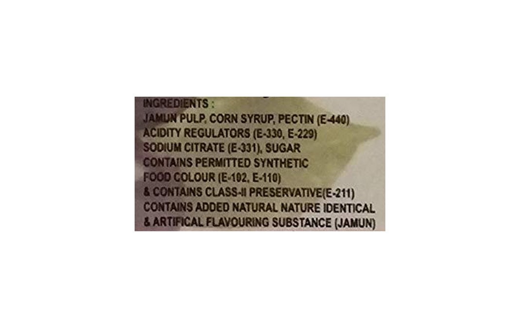 Fit Foodie Jamun Fruit Squares    Pack  250 grams